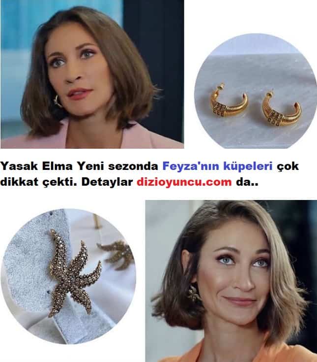 Yasak Elma dizisi Feyza'nın küpeleri hangi marka