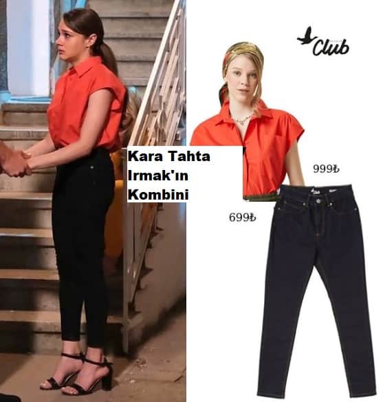 20 Temmuz Kara Tahta dizisi kıyafetleri Irmak'ın Kombini