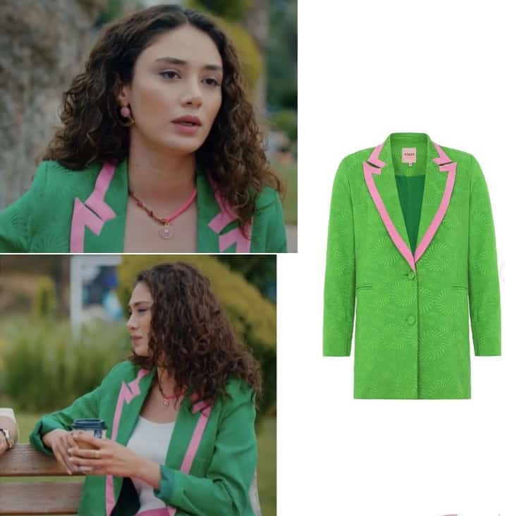 Mükemmel Eşleşme dizisinde Pınar'ın giydiği ceket