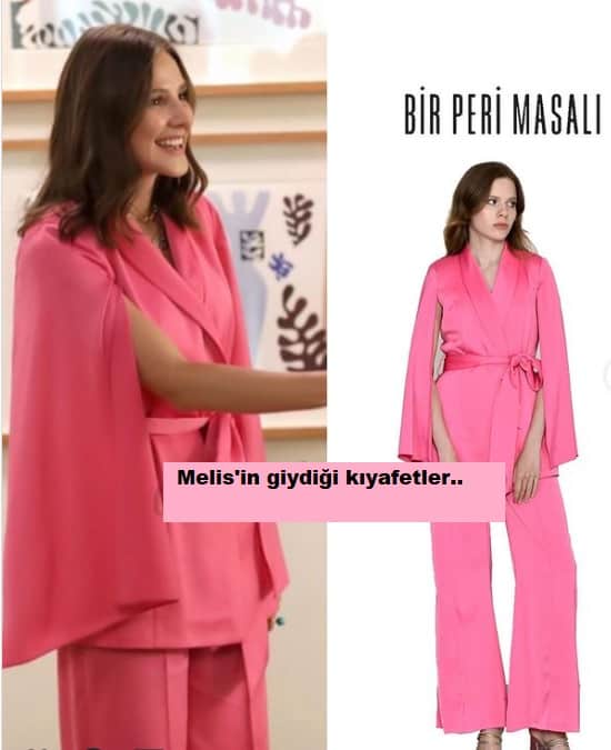 Bir Peri masalı Melis'in giydiği kıyafetler