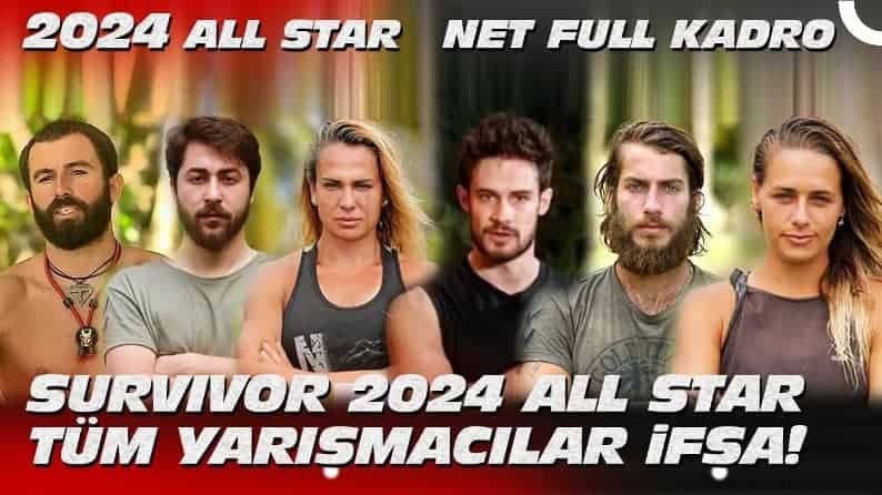 Survivor 2024 katılacak Yarışmacıların listesi