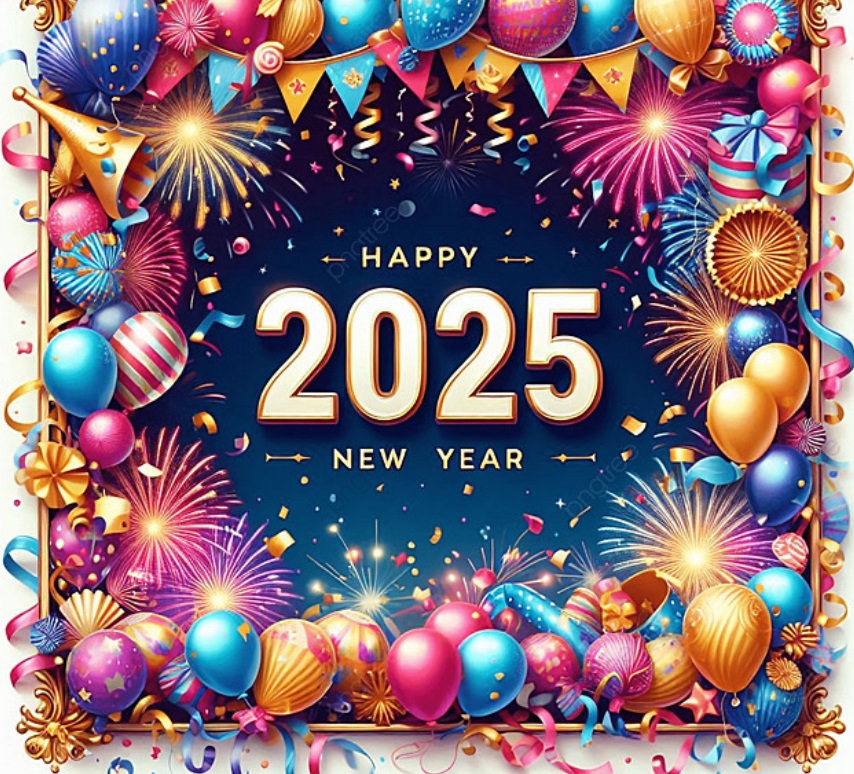 2025 New Year happy