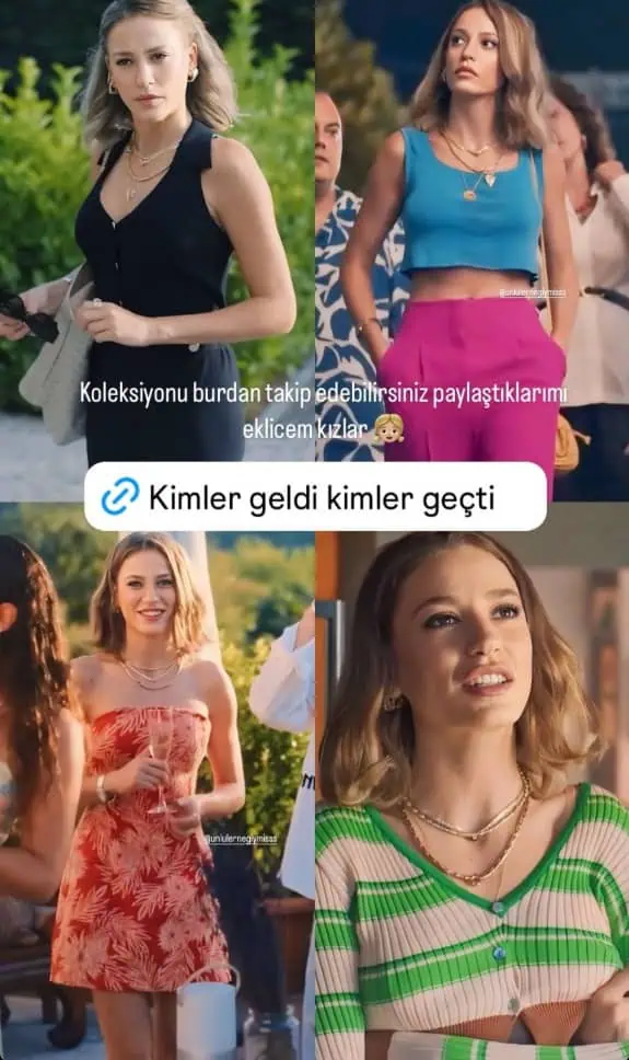 Kimler Geldi Kimler Geçti dizisi Serenay Sarıkaya kıyafetleri