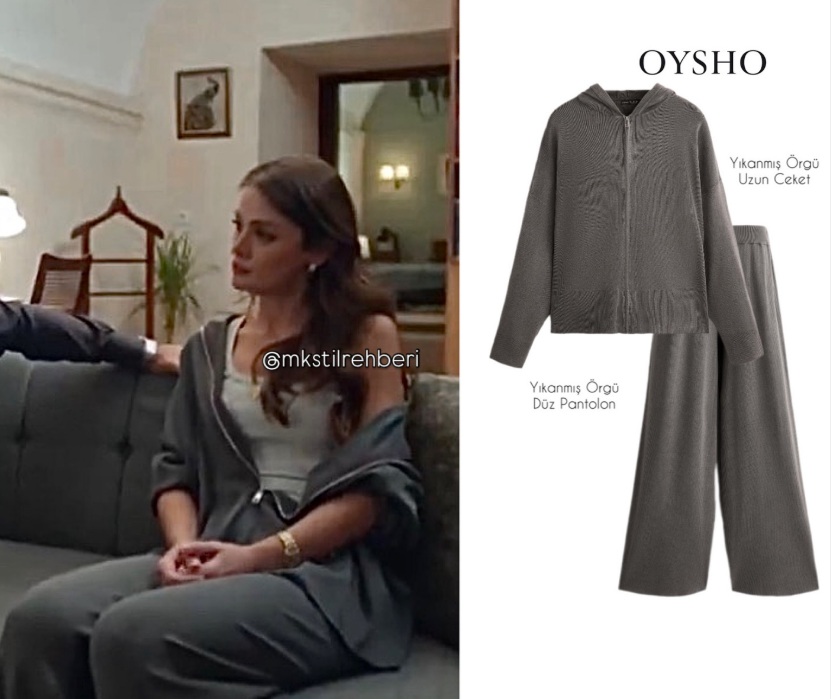 22 Eylül Uzak Şehir dizisi 30.bölüm Alya'nın giydiği takım