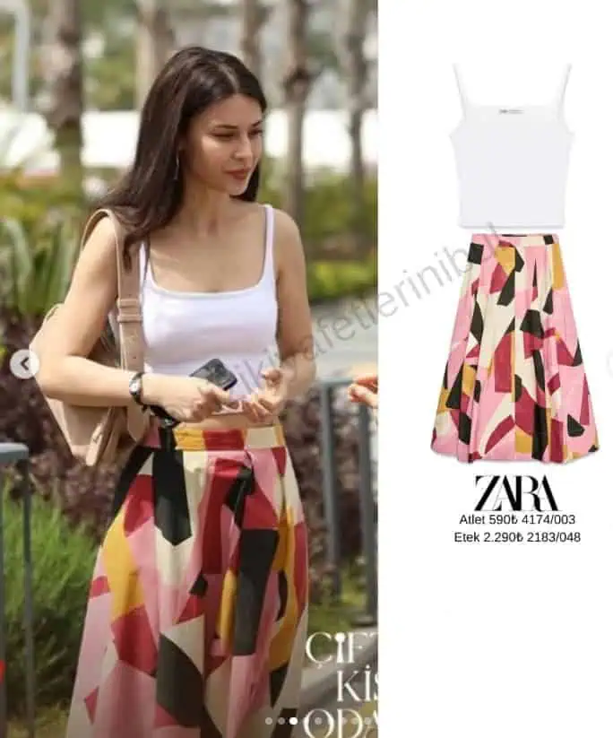 Çift kişilik oda dizisi 4.bölüm kıyafetleri Nilüfer'in kombini