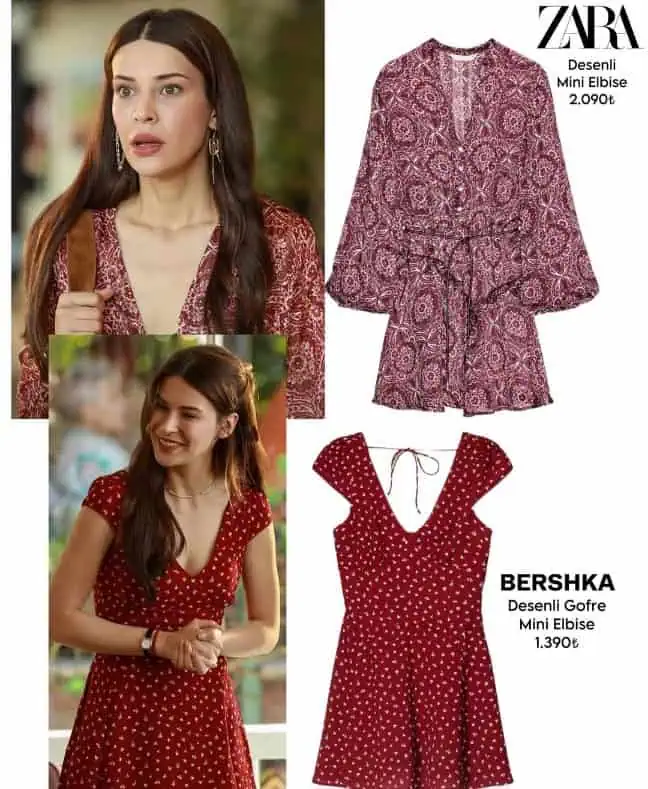 Çift kişilik oda dizisi Nilüfer'in kıyafetleri