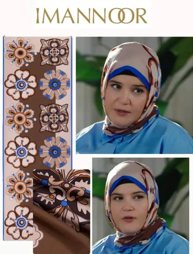 Kızılcık Şerbeti Nilay Yeni Sezon şal markası
