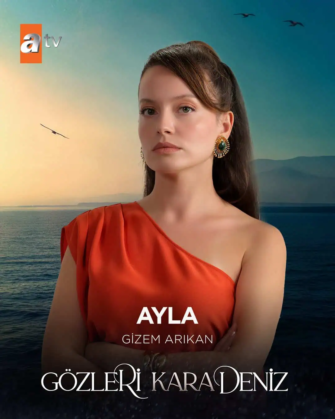 Gözleri Karadeniz dizisi kadrosu Ayla karakteri Gizem Arııkan