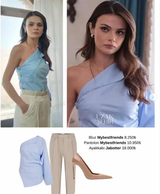 13 Ekim Uzak Şehir dizisi 33.bölüm Alya'nın giydiği kıyafetler