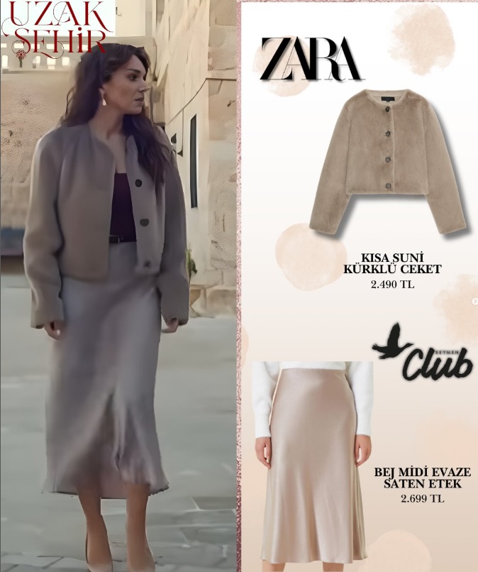 17 Kasım Uzak Şehir dizisi 38.bölüm Alya kıyafetleri