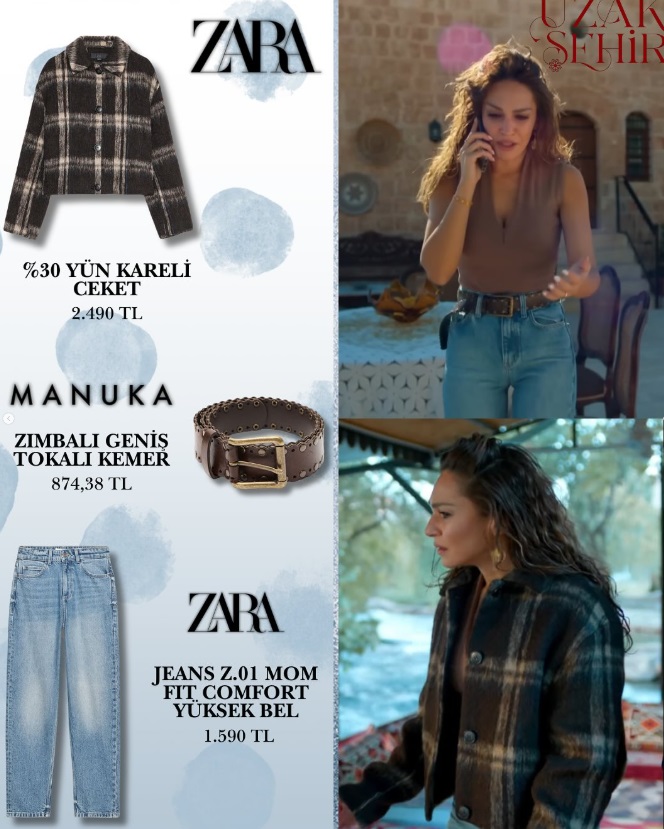 24 Kasım Uzak Şehir dizisi 39.bölüm Nare ve Alya kıyafetleri