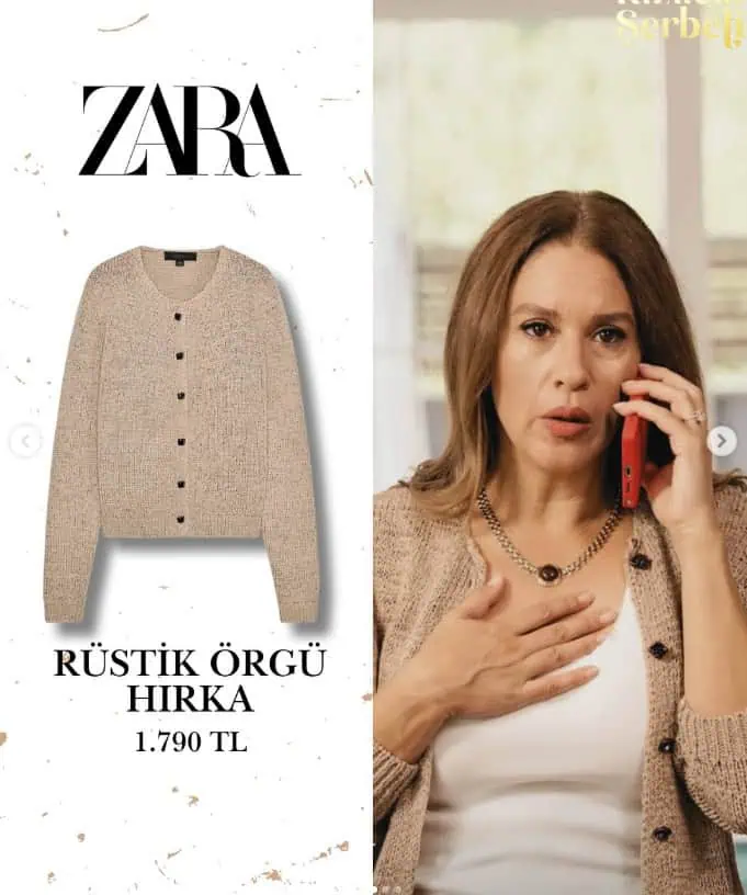 26 Eylül Kızılcık Şerbeti 106.bölüm Kıvılcım kıyafetleri