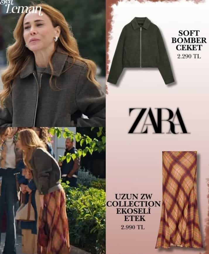 Ben Leman dizisi 9.bölüm Suzi kıyafetleri