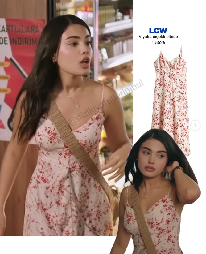 Çarpıntı dizisi 2.bölüm Aslı'nın kıyafetleri elbisesi