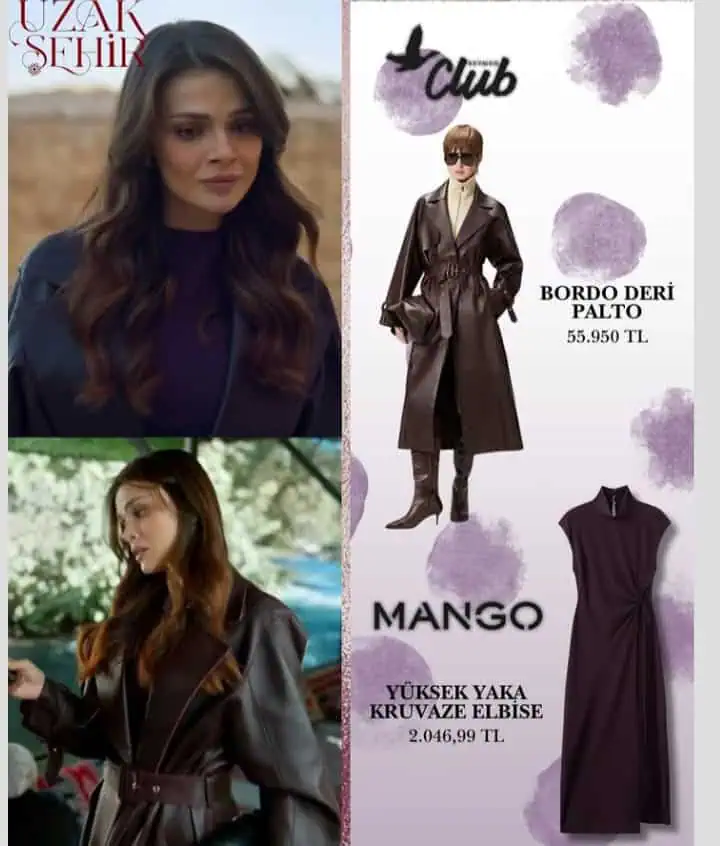 17 Kasım Uzak Şehir dizisi 38.bölüm kıyafetleri