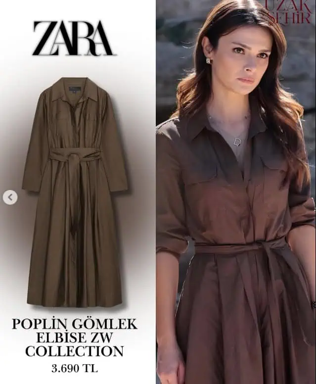 Uzak Şehir dizisi 34.bölüm Alya kıyafetleri elbise markası