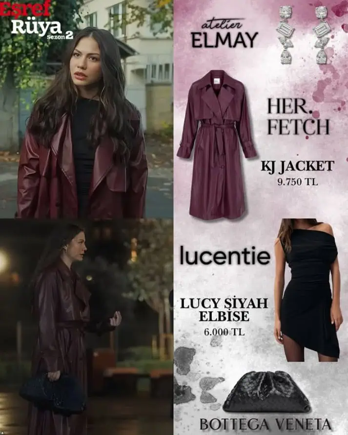 17 Aralık Eşref Rüya dizisi 26.bölüm Nisan'ın kombinleri kıyafetleri