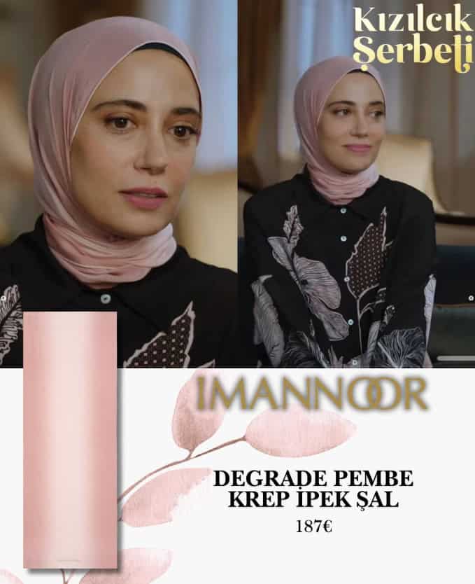 21 Kasım Kızılcık Şerbeti 114. Bölüm Nursema tesettür kıyafetleri kombinleri