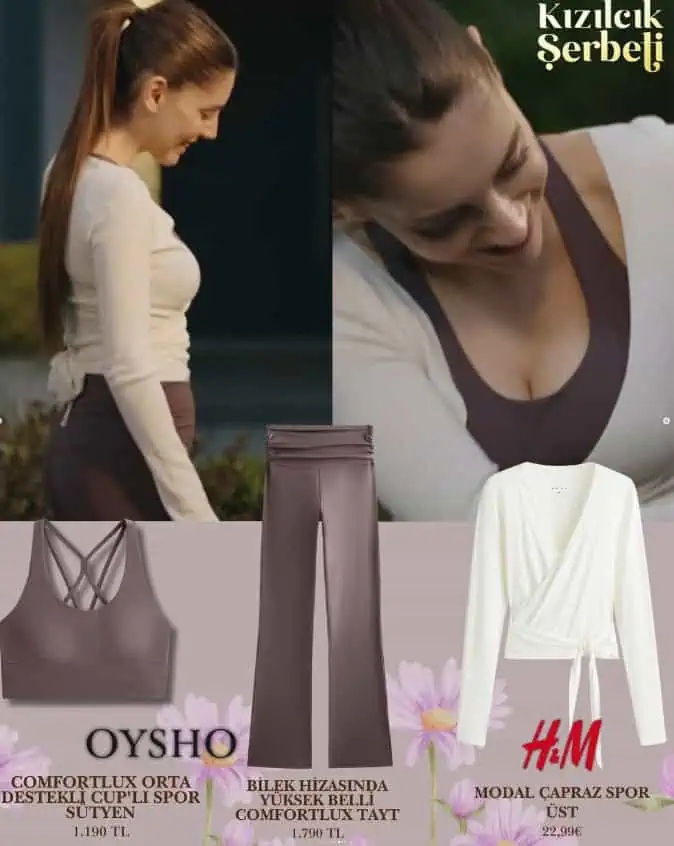 24 Ekim Kızılcık Şerbeti 110. bölüm Kıvılcım kıyafetleri