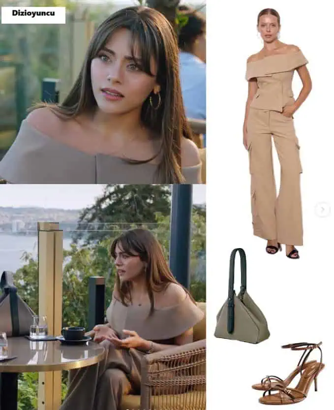 3 Ekim Kızılcık Şerbeti dizisi 107.bölüm Doğa kıyafetleri kombini