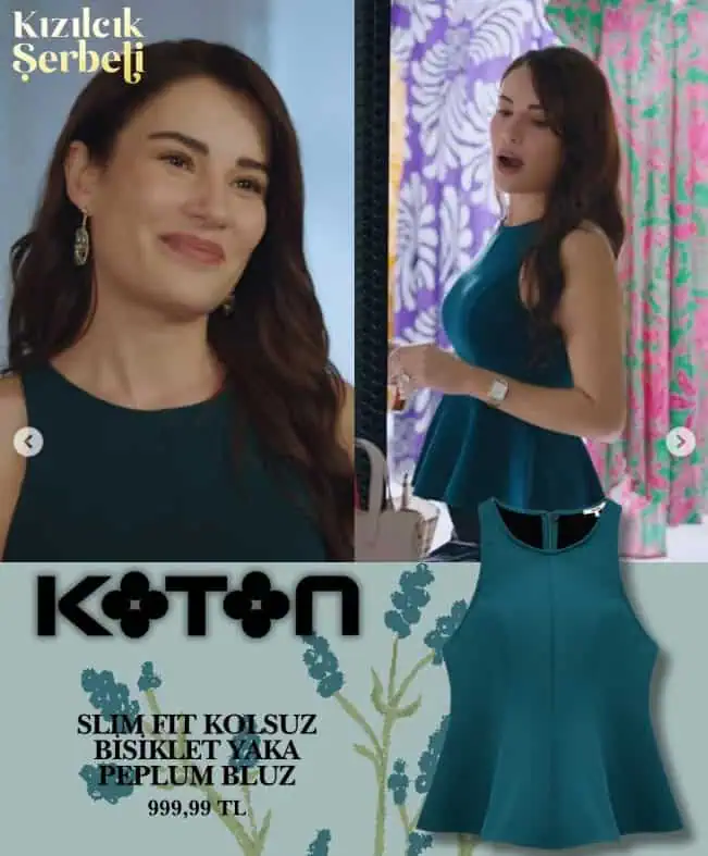 31 Ekim Kızılcık Şerbeti dizisi 111. bölüm Işıl kıyafetleri