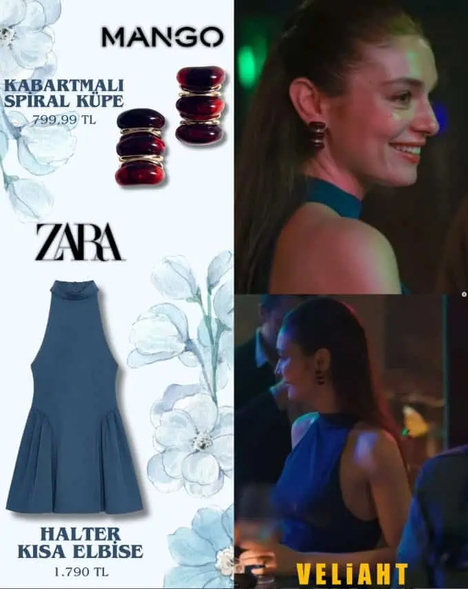 6 Kasım Veliaht dizisi 9.bölüm kıyafetleri kim nerede giyinmiş