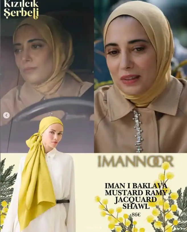 Kızılcık Şerbeti 112. bölüm kıyafetleri Nursema tesettür Kombinleri