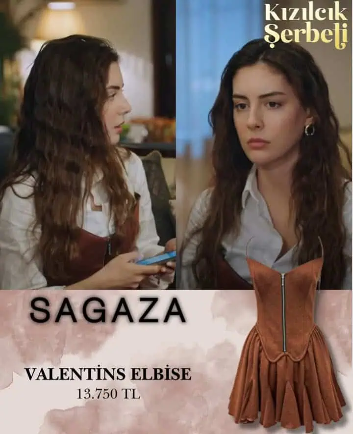 Kızılcık Şerbeti 114. bölüm Çimen kıyafetleri