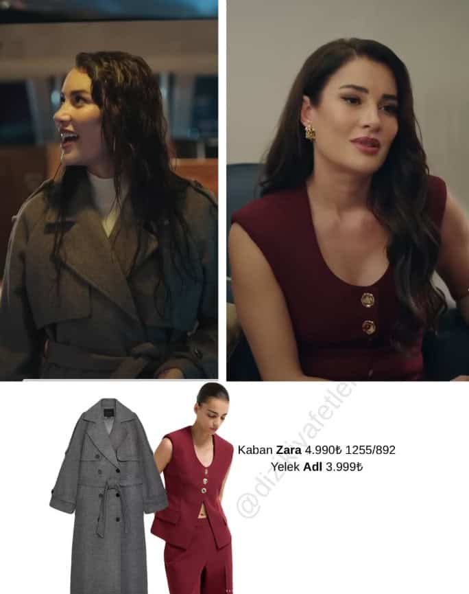 Kızılcık Şerbeti 115.bölüm kıyafetleri Işıl Kombinleri