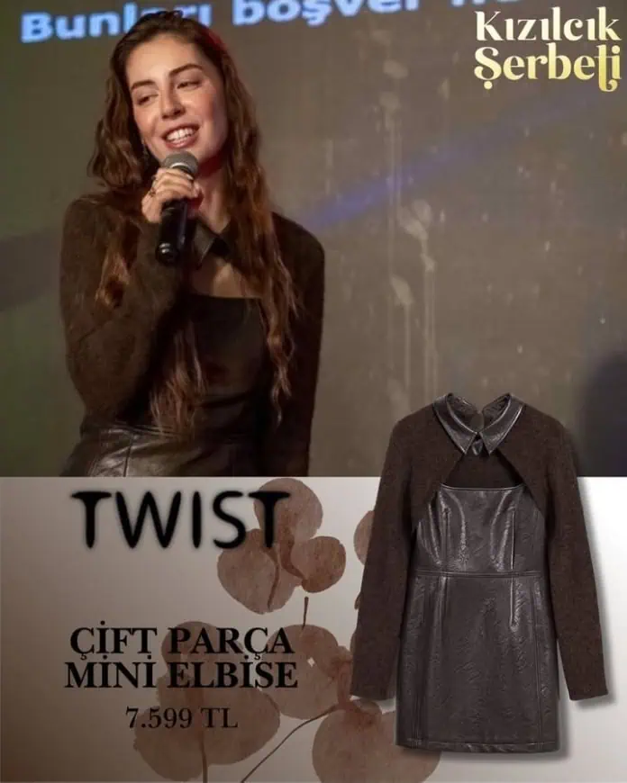 Kızılcık Şerbeti dizisi 115.bölüm Çimen kıyafeti