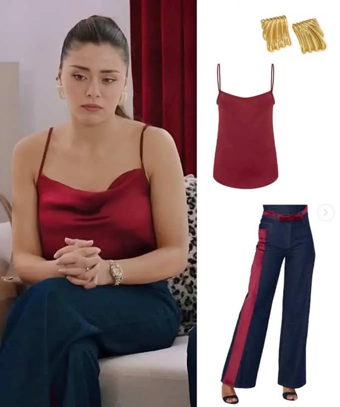 Kızılcık Şerbeti son bölümde Doğa Sıla Türkoğlu kombini