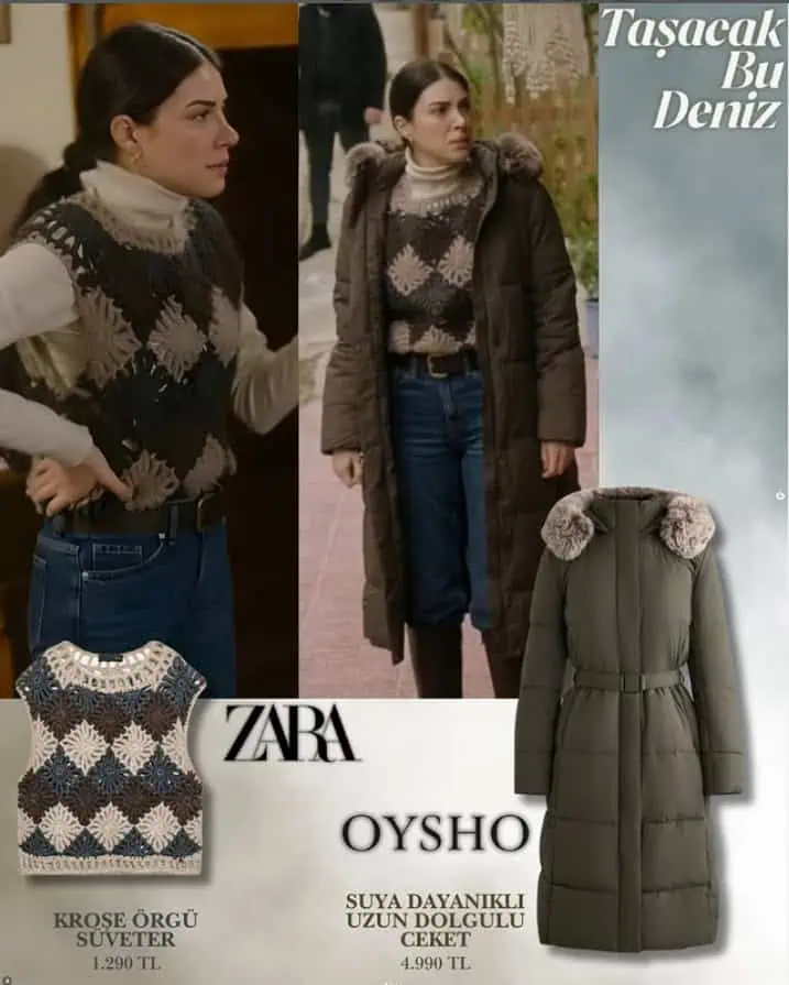 30 Ocak Taşacak Bu Deniz 16.bölüm Esme kıyafetleri