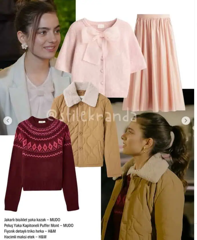 5 Aralık Taşacak Bu Deniz 9. bölüm kıyafetleri Eleni'nin giydiği kombinler