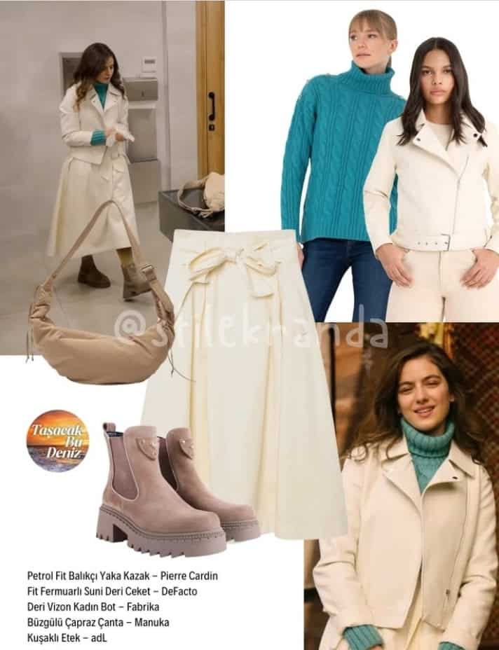 5 Aralık Taşacak bu Deniz Eleni kıyafetleri kombin