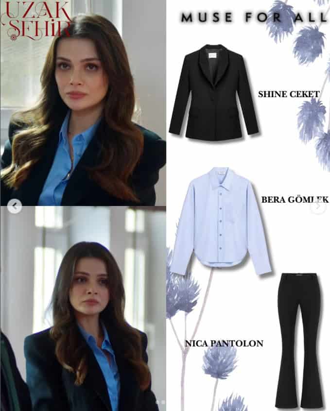 8 Aralık Uzak Şehir dizisi 41.bölüm kombinleri kıyafetleri