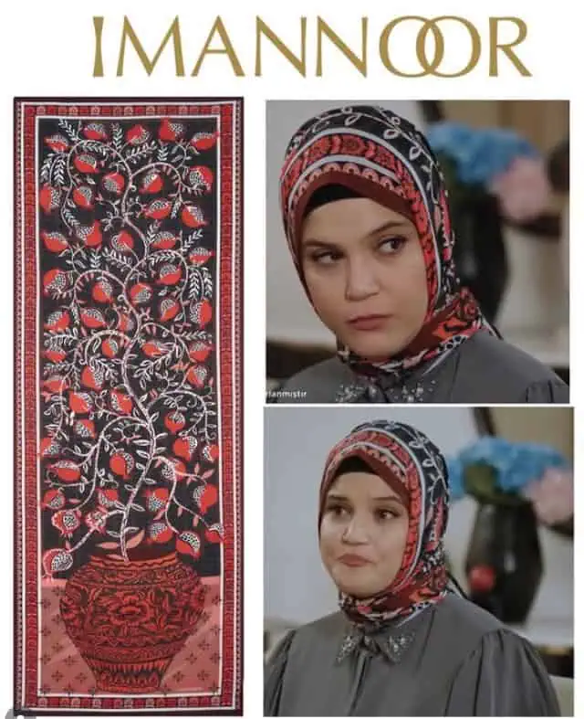 9 Ocak Kızılcık Şerbeti 120.bölüm Nilay‘ın giydiği tesettür şal markası