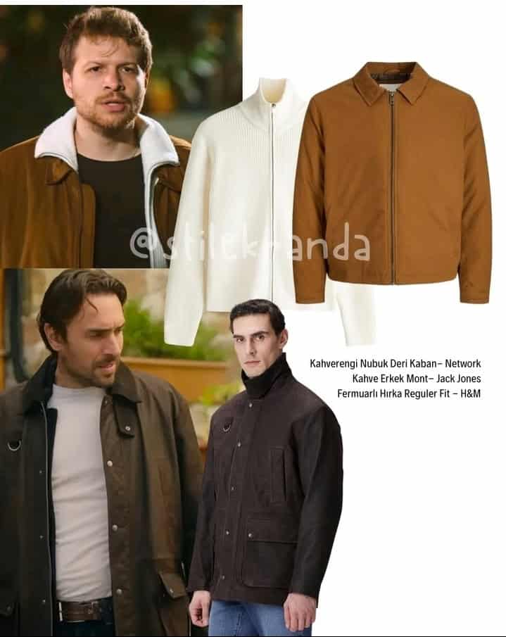 5 Aralık taşacak bu Deniz dizisi 9. bölümde oruç ve adil'in giydiği kıyafetler mont ve ceket modelleri marka fiyat bilgisi