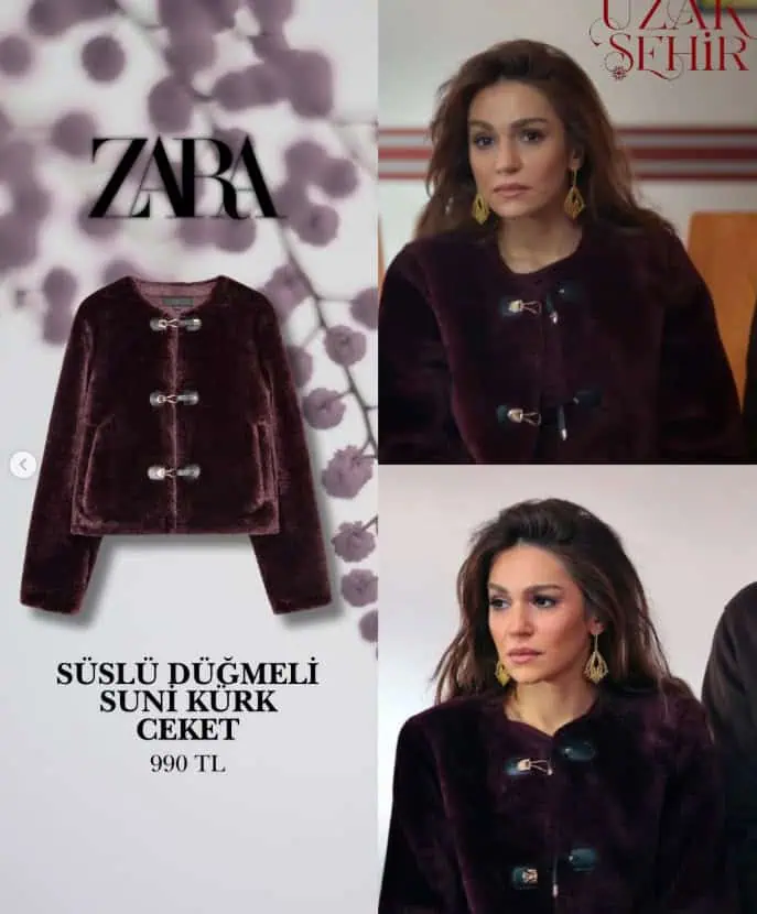 12 Ocak Uzak Şehir 45.bölüm Nare kombini giydiği elbiseler