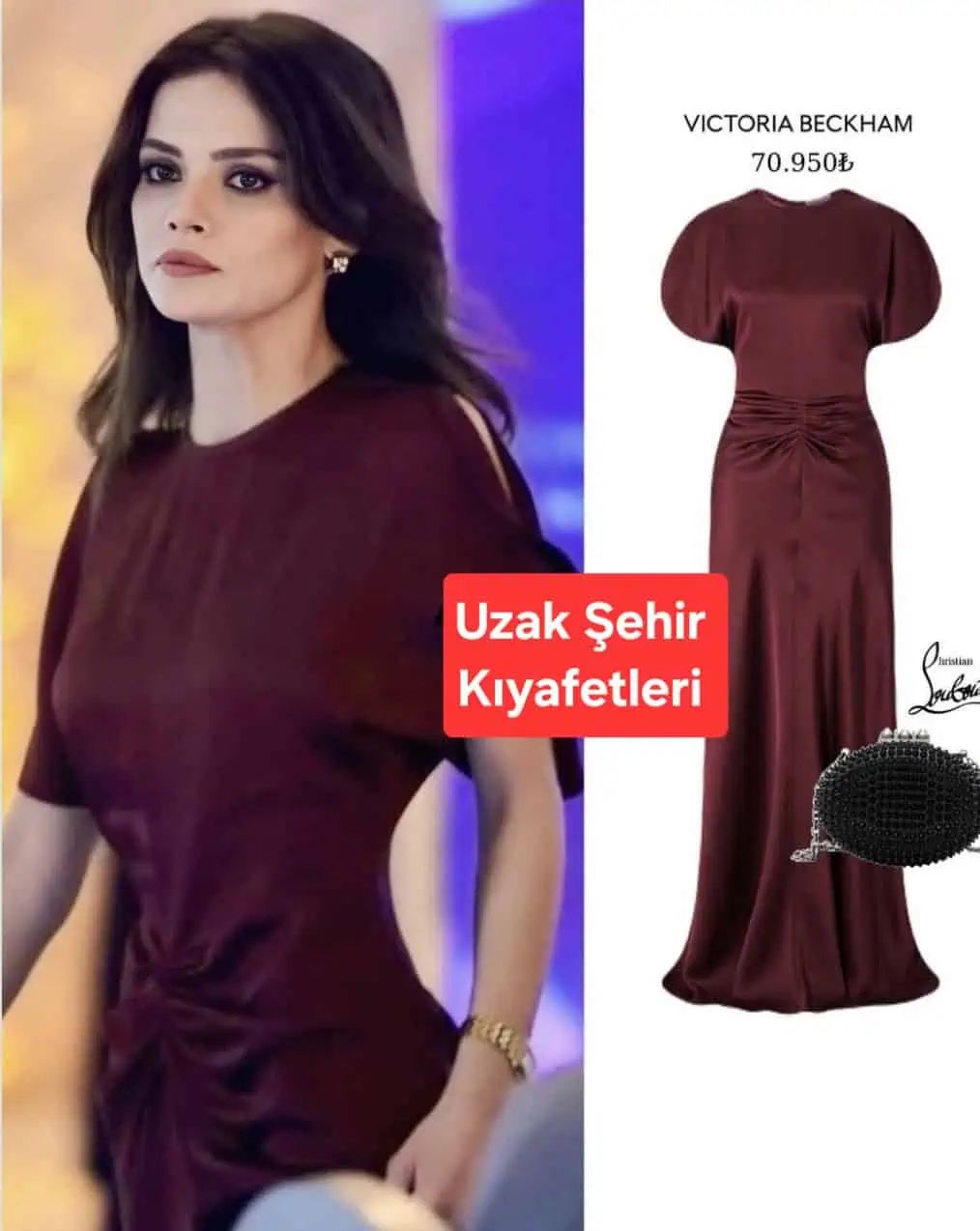 19 Ocak uzak Şehir dizisi Alya elbisesi kombini