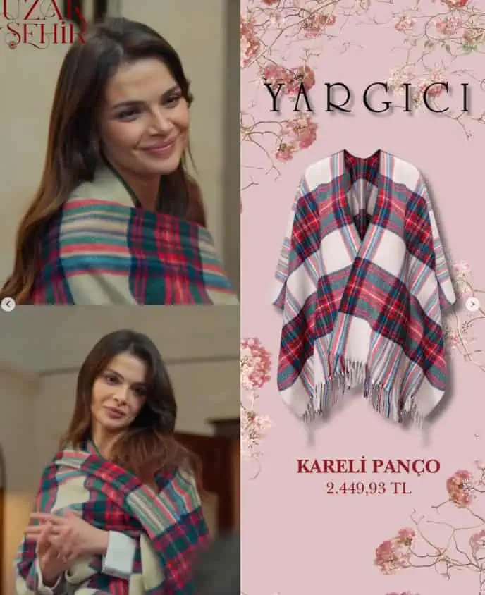 22 Aralık 2025 Uzak Şehir 43. bölümde Alya'nın kombinleri elbise markaları