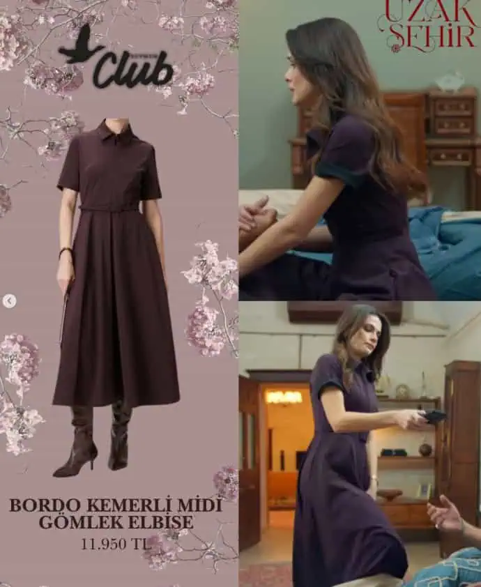 22 Aralık Uzak Şehir 43. bölüm kıyafetleri Alya kombinleri