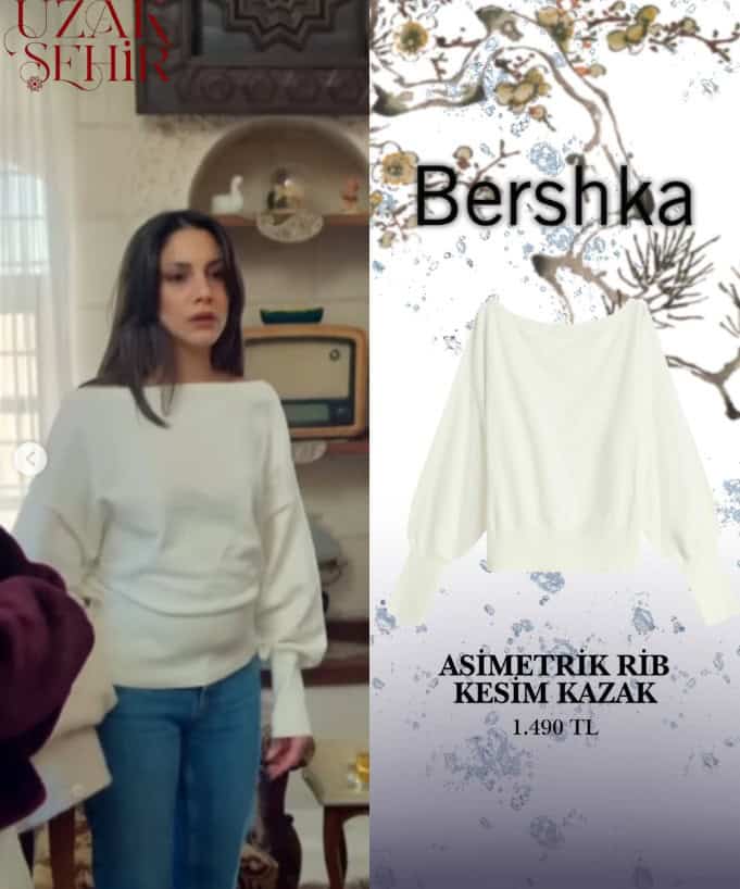 Uzak Şehir dizisi 45.bölüm Zerrin kıyafetleri